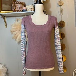 Free people tie dye arms Sz s
